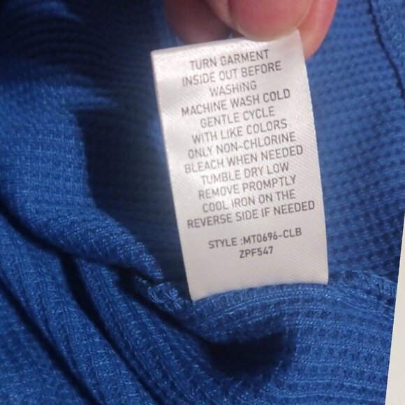 Zoe + Phoebe Women Waffle Knit -shirt size Small - Picture 7 of 9